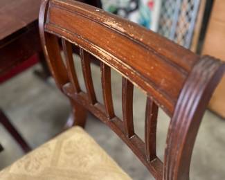 4 Chairs in Fair Condition. Structurally sound. $75 Each 