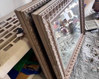 (Two) Ornate Wall Mirrors $100 Each 
