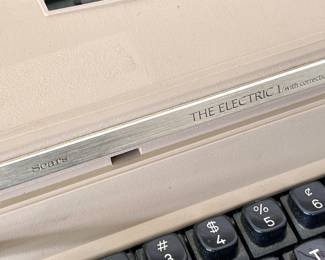 Electric Typewriter w/ Case - $20 . Not tested. 