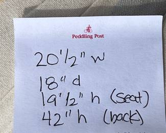 Mackenzie Childs - Double Fish Chair - $750