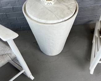 Natural Stone Top w/ Wood Exterior - $100