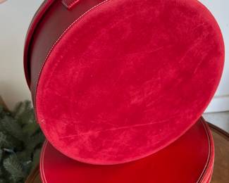 Faux Leather Nesting Containers - Glue is coming up in certain spots around the seems. Otherwise in great condition. $20