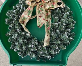 Wreath w/ Case - $10
