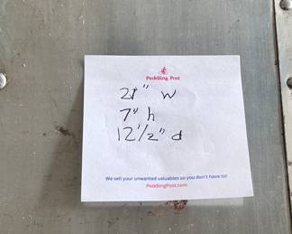 Metal Case w/ Handle - $40