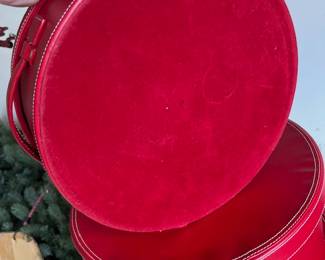 Faux Leather Nesting Containers - Glue is coming up in certain spots around the seems. Otherwise in great condition. $20