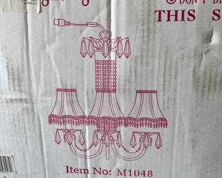 Three Arm Chandelier - $100