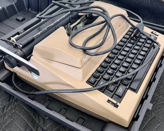 Electric Typewriter w/ Case - $20 . Not tested. 