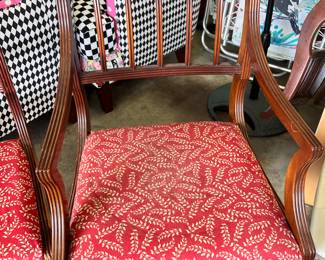 Arm Chair $150 and two dining chairs $100 Each 