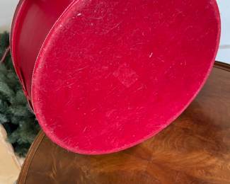 Faux Leather Nesting Containers - Glue is coming up in certain spots around the seems. Otherwise in great condition. $20