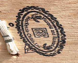 Large Mackenzie Childs Ottoman - $750