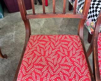Arm Chair $150 and two dining chairs $100 Each 