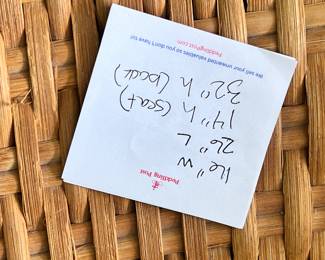 Black Shaker Rocker $100