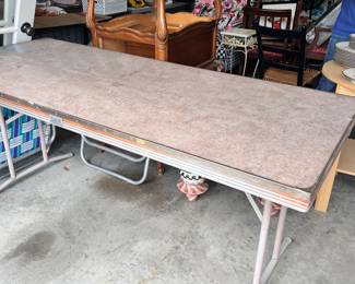Vintage Folding Table - $20
