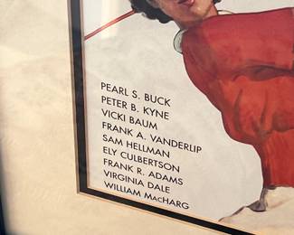 Collectible Redbook Magazine Framed - $40