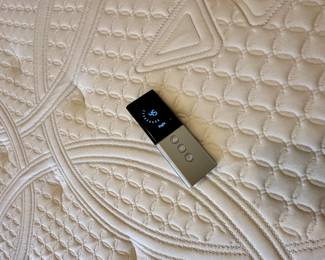 King Sleigh Bed with Cedar Storage, 80" w x 94" d x 60" h , P6 Performance Series Dual Series Sleep Number King Mattress, $800