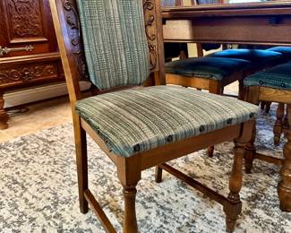 German DK Dining Chairs, Set of 6, 19" w x 38" h x 18" d, $180 for All