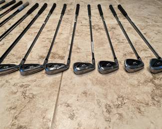 Left Handed Golf Clubs: TaylorMade, Cleveland HB Launcher, Ping Zing, and Various
