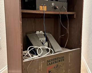 Stromberg Carlson Radio, 25 1/2" w x 42 1/4" h x 13" d, $145