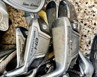 Left Handed Golf Clubs: TaylorMade, Cleveland HB Launcher, Ping Zing, and Various