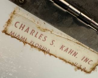 Vintage Charles Kahn Lucite Purse