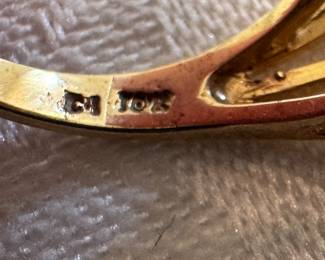 10K Gold Diamond Cluster Ring