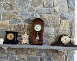 Collection of Mantle Clocks