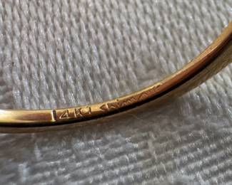 14K Gold with Onyx & Pearl Halo Ring