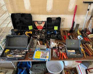 Large Selection of Hand Tools 