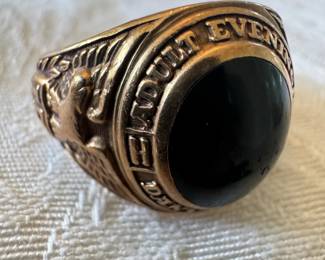 10K Gold "Adult Evening HS Danville, VA" Class Ring