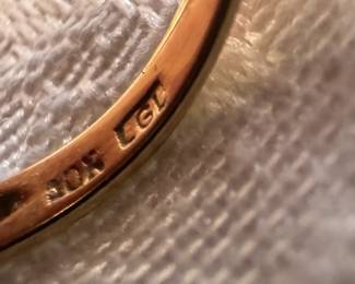 10K Gold & Blue Topaz Ring