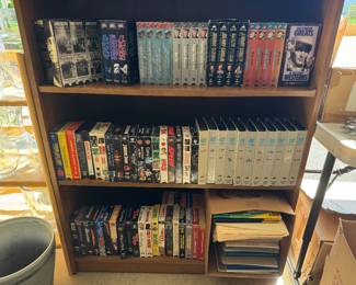 Large Selection of VHS Series Video Tapes