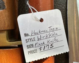 Hackman Tapio Wirkkala fixed knife