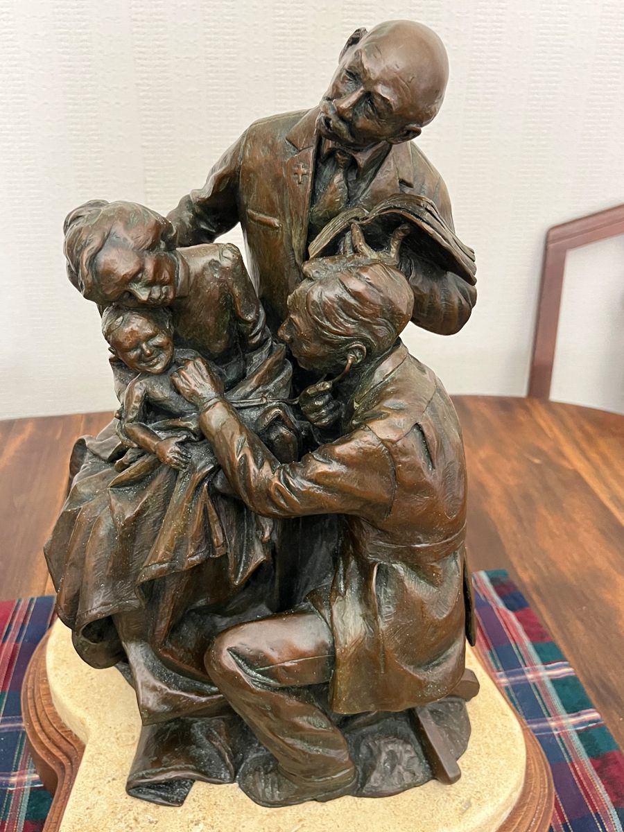 Rick Jackson bronze sculpture