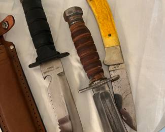 POCKET KNIVES INCLUDING BUCK KNIVES