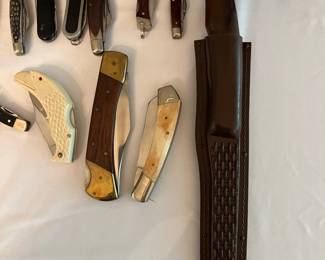 POCKET KNIVES INCLUDING BUCK KNIVES