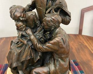 Rick Jackson bronze sculpture