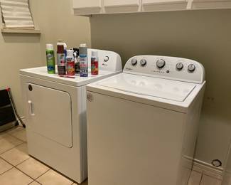 WASHER AND DRYER