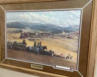 Gary Carter signed prints