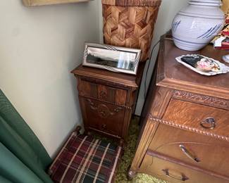 Vintage nightstand.