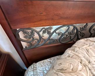 Detail of headboard.