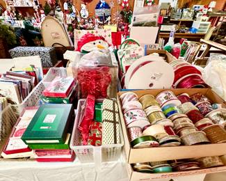 Gift ribbon, cards & wrap.