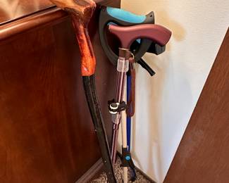 Canes, practical & decorative.