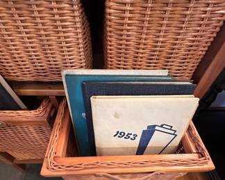 Vintage Redford High school yearbooks.