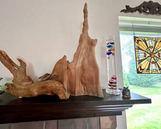 Beautiful polished driftwood.