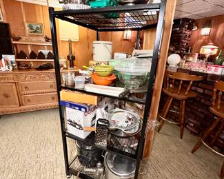 Overflow from the kitchen cabinets!