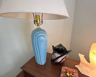 1980's deco table lamps (2 available).