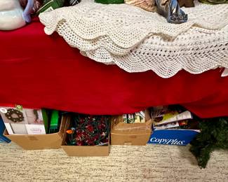 Decorating lights, old and new.