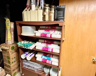 Rolls and rolls of brand new Contact paper and shelf liner.