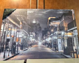 Urban streetscape - lights up!