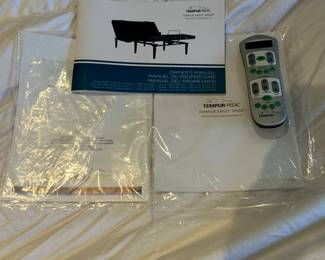 Tempur Pedic Mattress and Ergo Smart (sold separately from bed frame)